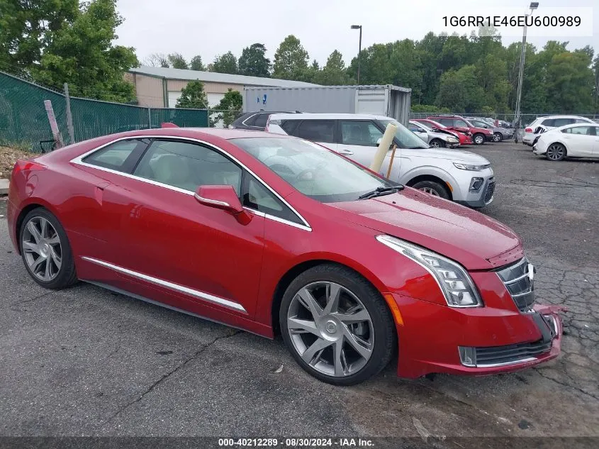 1G6RR1E46EU600989 2014 Cadillac Elr Standard