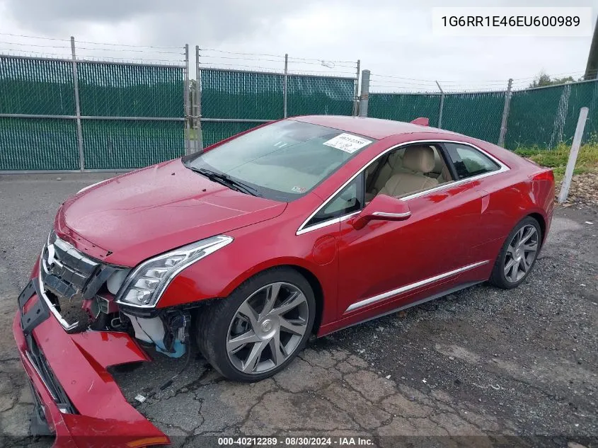 1G6RR1E46EU600989 2014 Cadillac Elr Standard