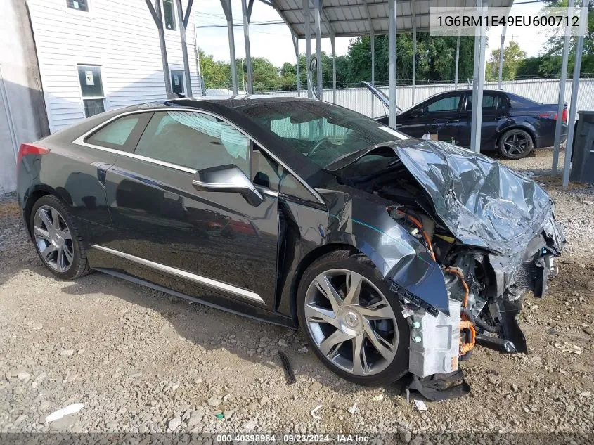 1G6RM1E49EU600712 2014 Cadillac Elr Luxury