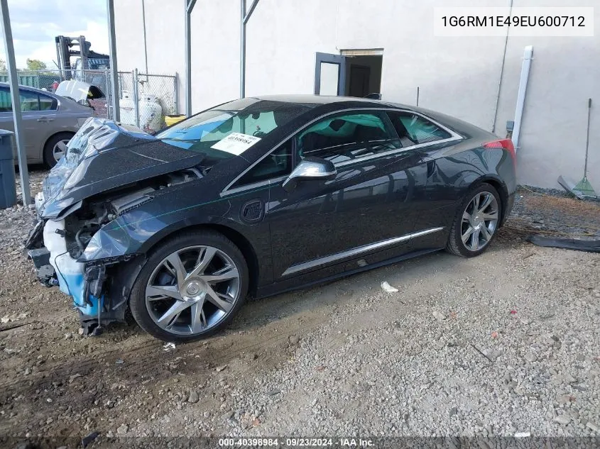 1G6RM1E49EU600712 2014 Cadillac Elr Luxury