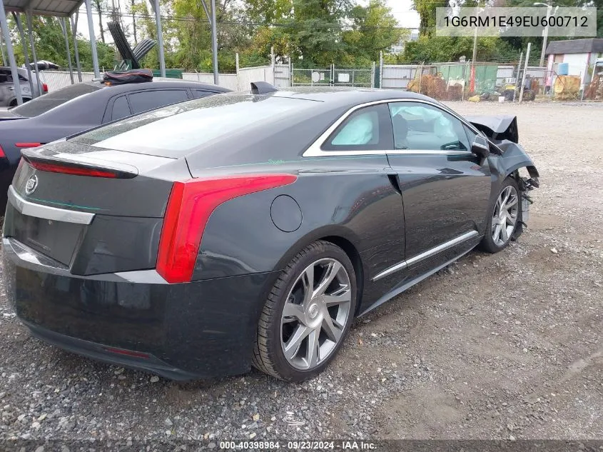 1G6RM1E49EU600712 2014 Cadillac Elr Luxury