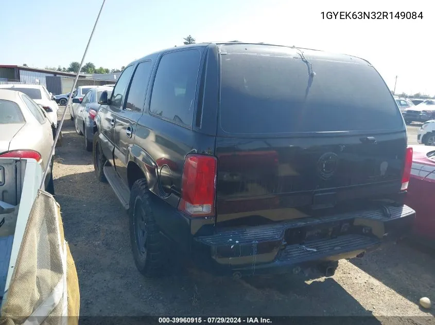 1GYEK63N32R149084 2002 Cadillac Escalade