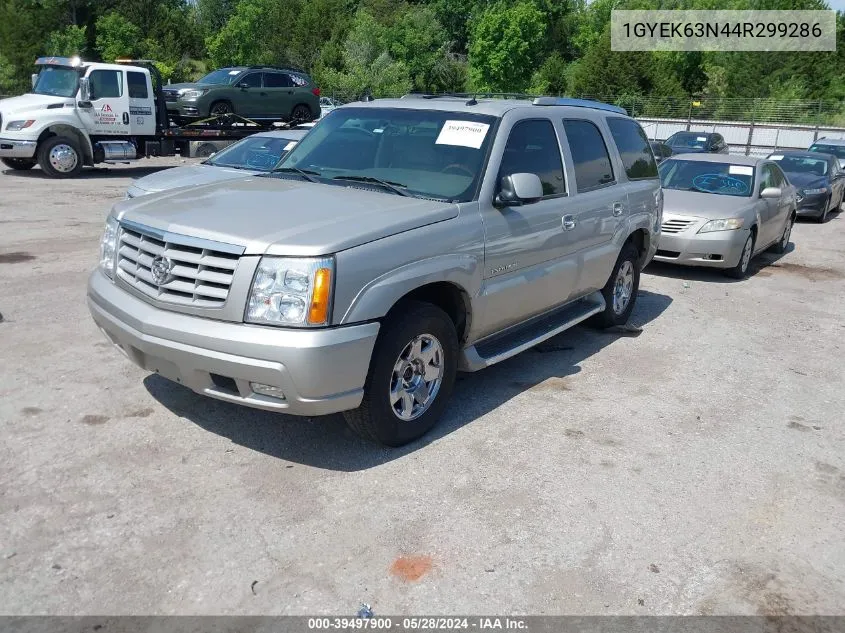 2004 Cadillac Escalade Standard VIN: 1GYEK63N44R299286 Lot: 39497900