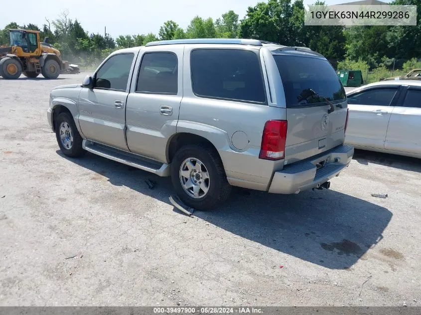 2004 Cadillac Escalade Standard VIN: 1GYEK63N44R299286 Lot: 39497900