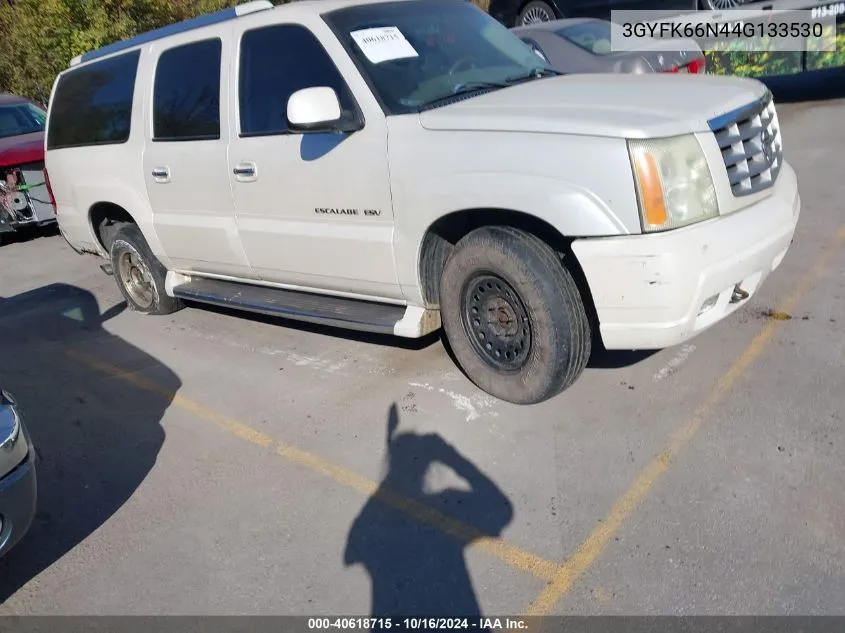 2004 Cadillac Escalade Esv Standard VIN: 3GYFK66N44G133530 Lot: 40618715