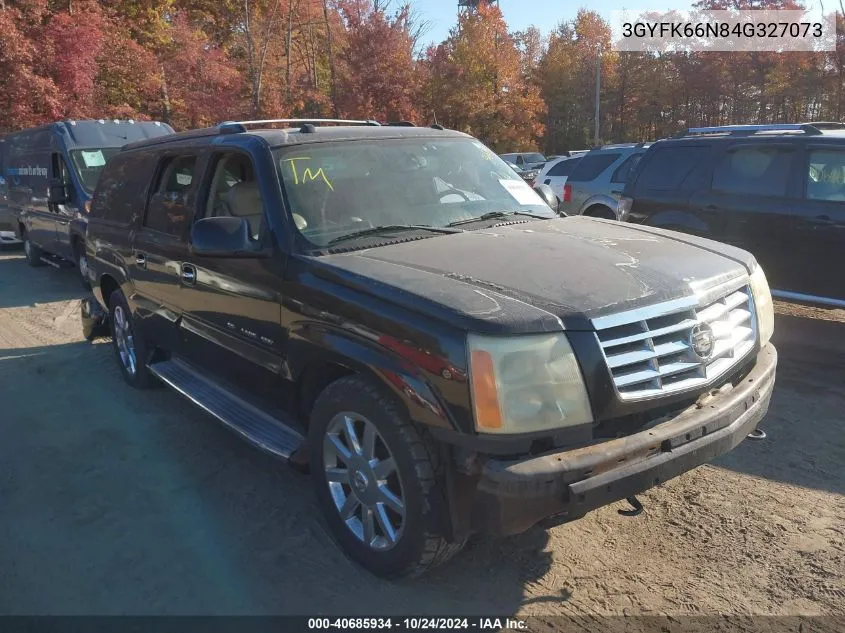 2004 Cadillac Escalade Esv Esv VIN: 3GYFK66N84G327073 Lot: 40685934