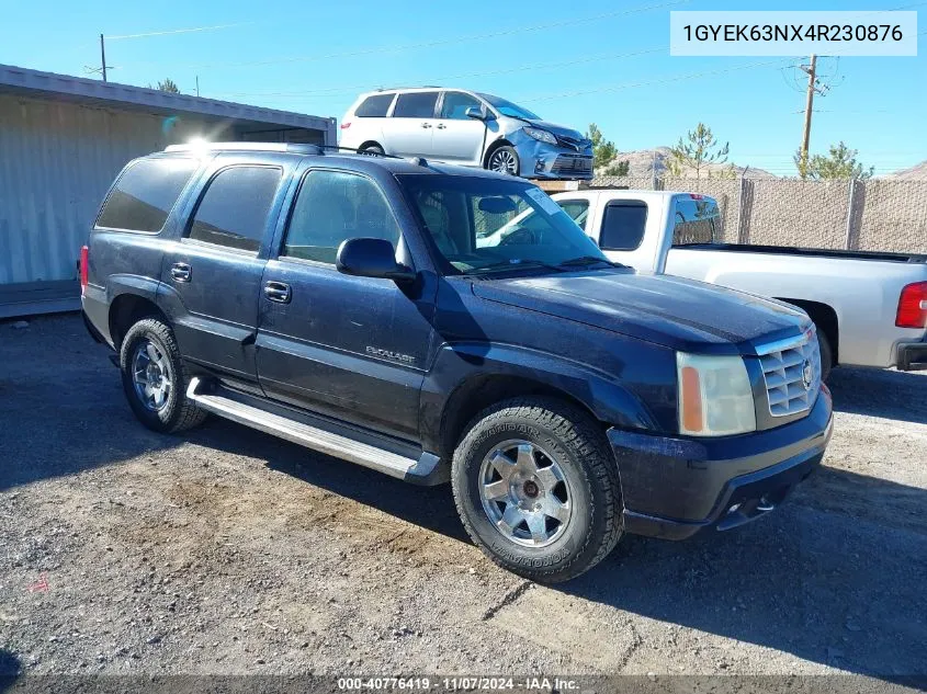 2004 Cadillac Escalade Standard VIN: 1GYEK63NX4R230876 Lot: 40776419