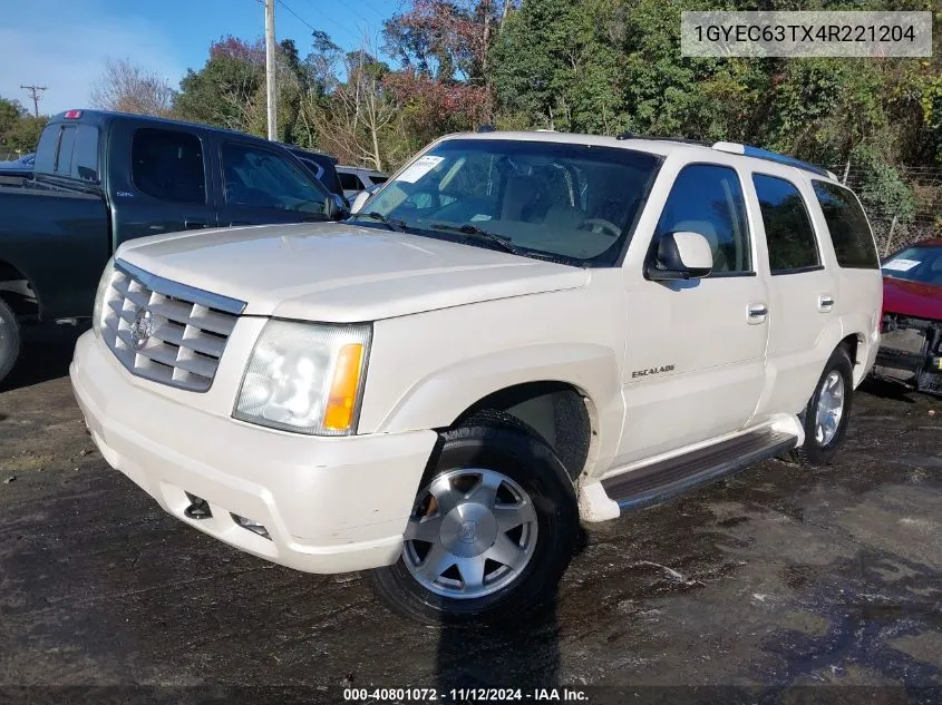 1GYEC63TX4R221204 2004 Cadillac Escalade Standard