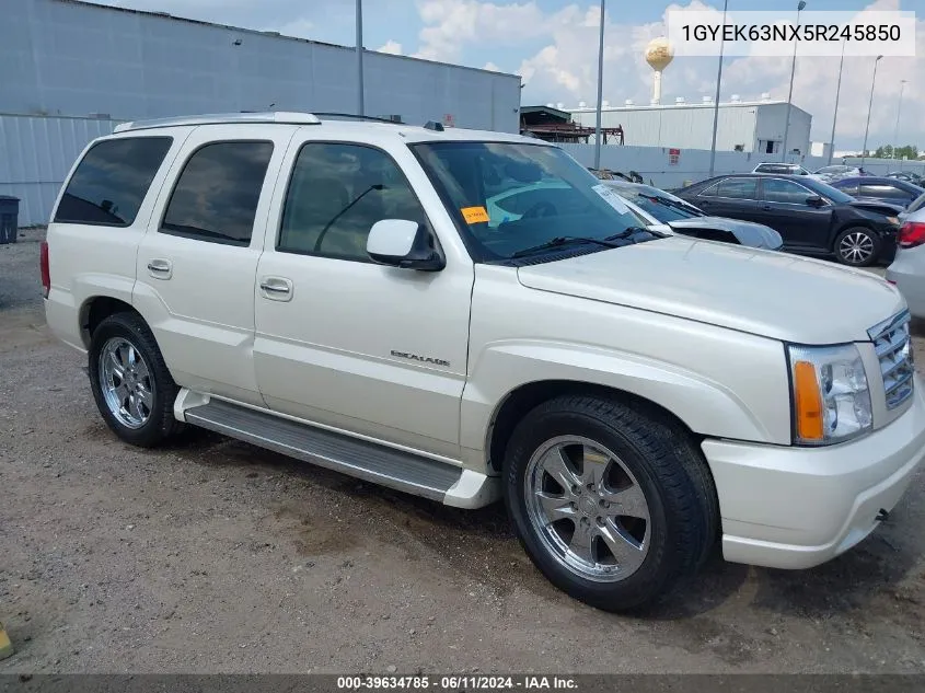 2005 Cadillac Escalade Standard VIN: 1GYEK63NX5R245850 Lot: 39634785