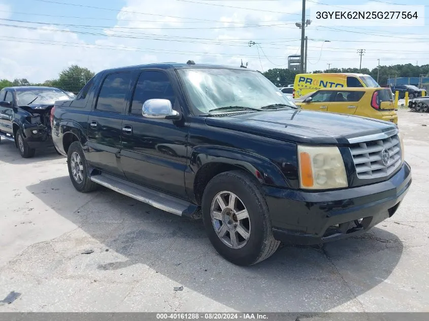 2005 Cadillac Escalade Ext Standard VIN: 3GYEK62N25G277564 Lot: 40161288