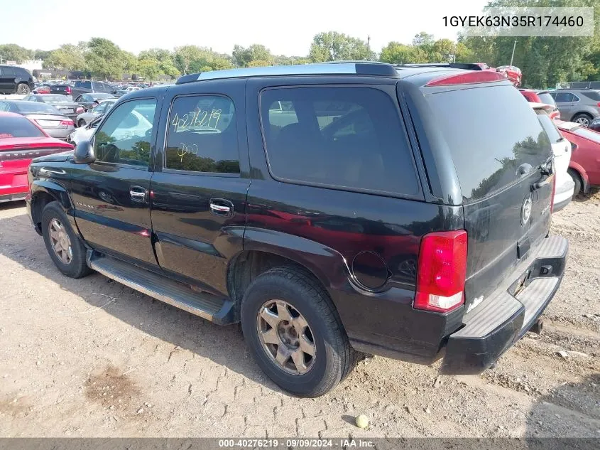 2005 Cadillac Escalade Standard VIN: 1GYEK63N35R174460 Lot: 40276219