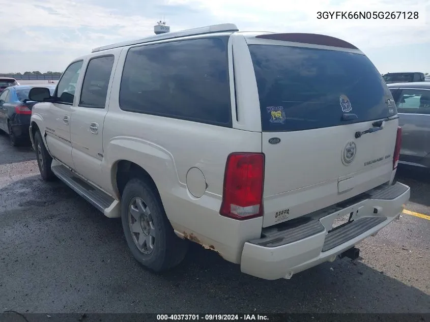 3GYFK66N05G267128 2005 Cadillac Escalade Esv Standard