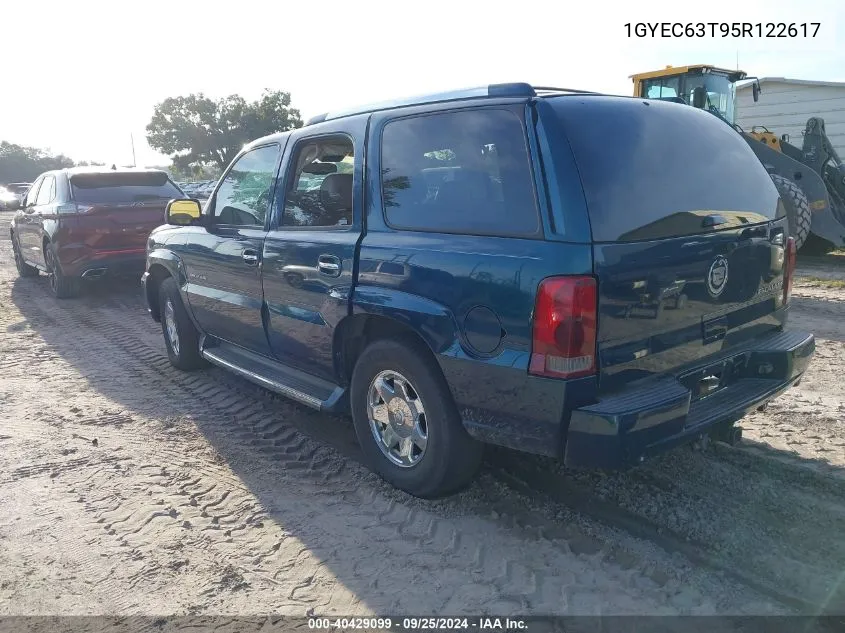 2005 Cadillac Escalade Standard VIN: 1GYEC63T95R122617 Lot: 40429099