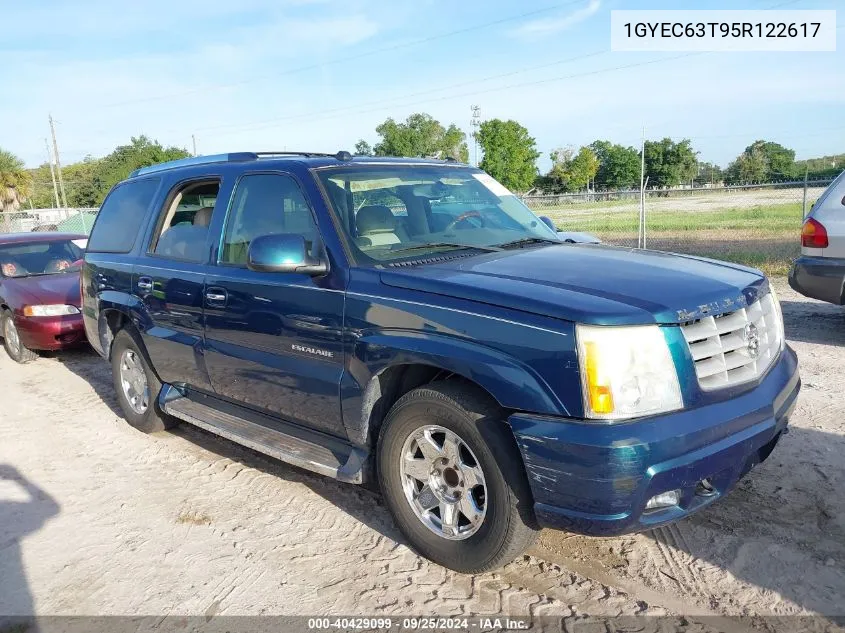 2005 Cadillac Escalade Standard VIN: 1GYEC63T95R122617 Lot: 40429099