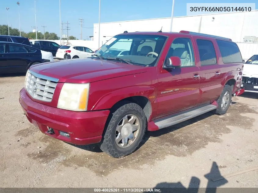 3GYFK66N05G144610 2005 Cadillac Escalade Esv Standard