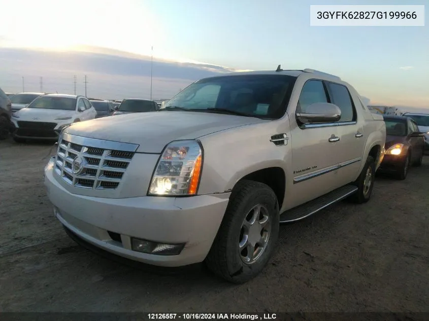 2007 Cadillac Escalade Ext VIN: 3GYFK62827G199966 Lot: 12126557