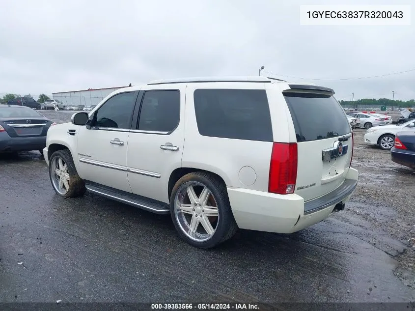 1GYEC63837R320043 2007 Cadillac Escalade Standard