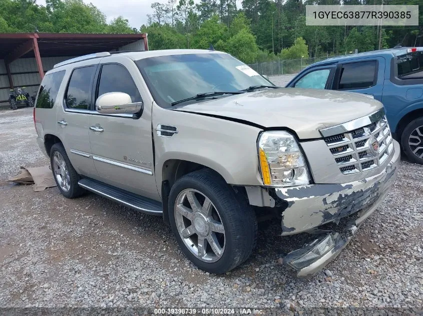 2007 Cadillac Escalade Standard VIN: 1GYEC63877R390385 Lot: 39398739