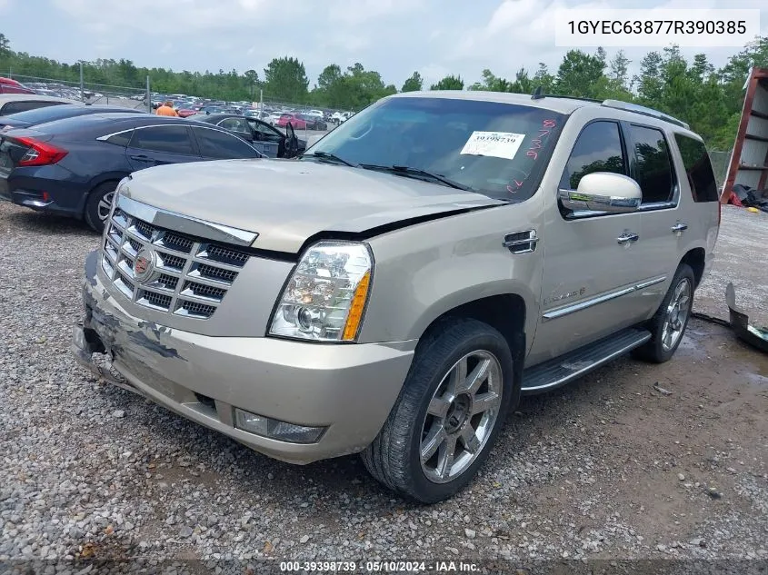 1GYEC63877R390385 2007 Cadillac Escalade Standard