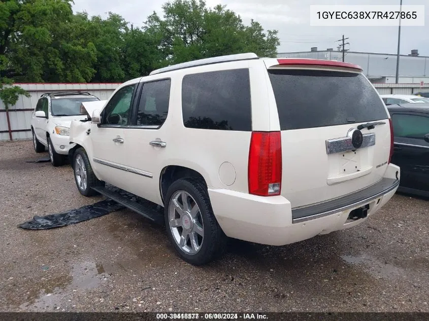 2007 Cadillac Escalade Standard VIN: 1GYEC638X7R427865 Lot: 39418577