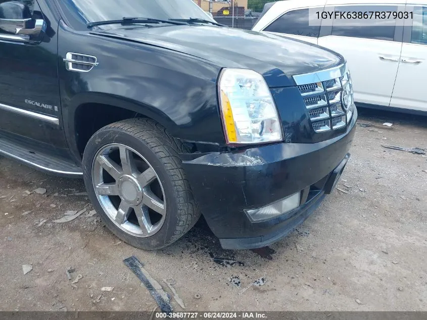 1GYFK63867R379031 2007 Cadillac Escalade Standard