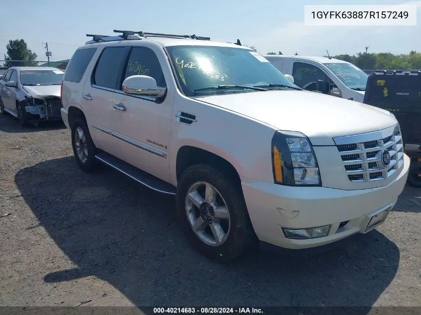 1GYFK63887R157249 2007 Cadillac Escalade Standard