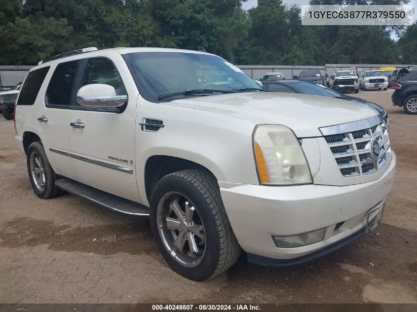 2007 Cadillac Escalade Standard VIN: 1GYEC63877R379550 Lot: 40249807