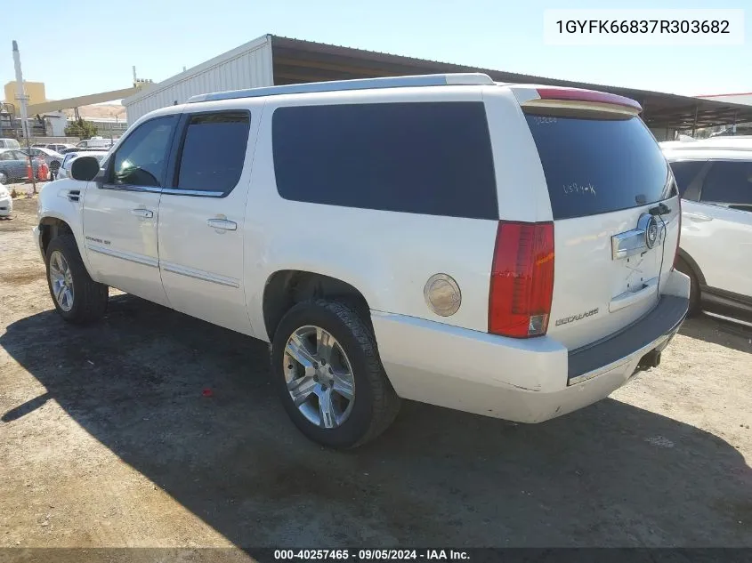 1GYFK66837R303682 2007 Cadillac Escalade Esv Standard