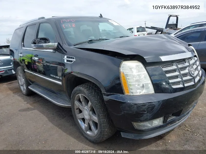 1GYFK63897R384952 2007 Cadillac Escalade Standard