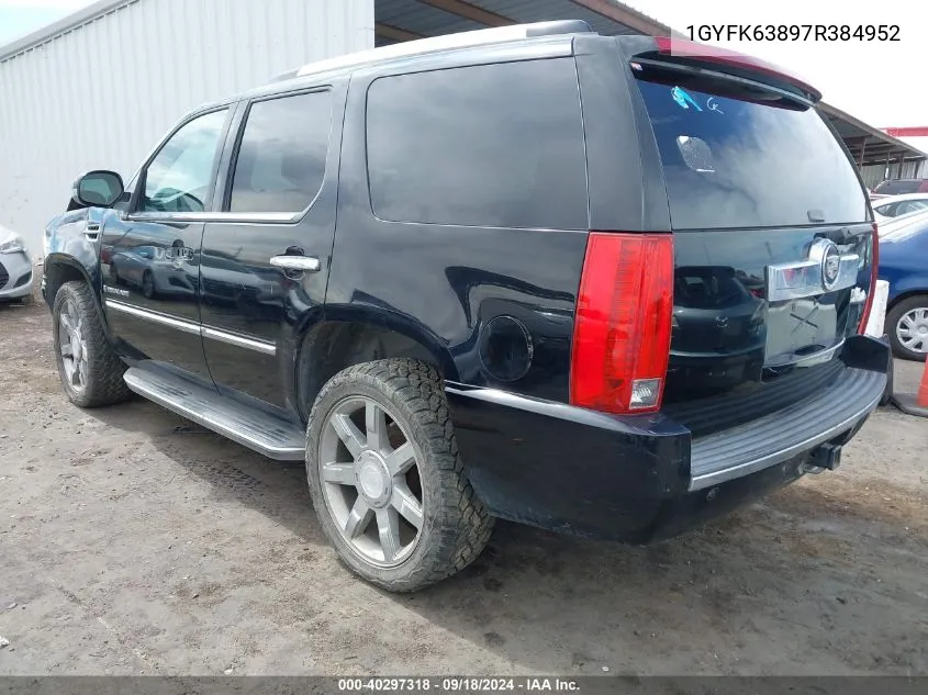 1GYFK63897R384952 2007 Cadillac Escalade Standard