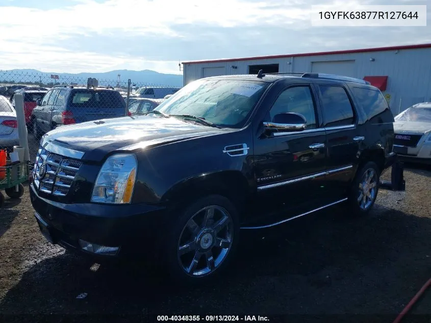 2007 Cadillac Escalade Luxury VIN: 1GYFK63877R127644 Lot: 40348355