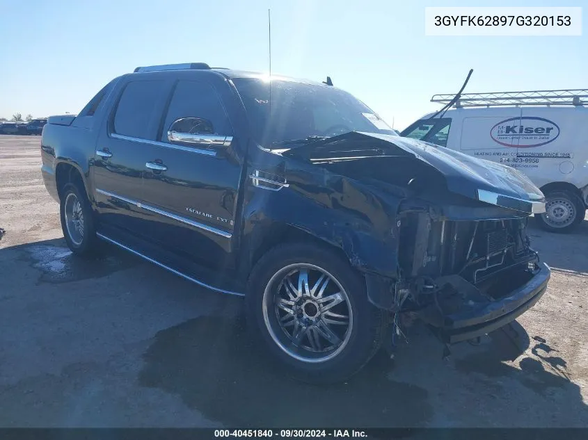 3GYFK62897G320153 2007 Cadillac Escalade Ext Ext