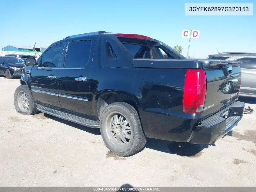 3GYFK62897G320153 2007 Cadillac Escalade Ext Ext