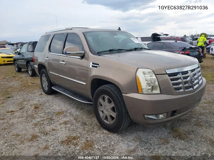 2007 Cadillac Escalade Standard VIN: 1GYEC63827R291036 Lot: 40487127