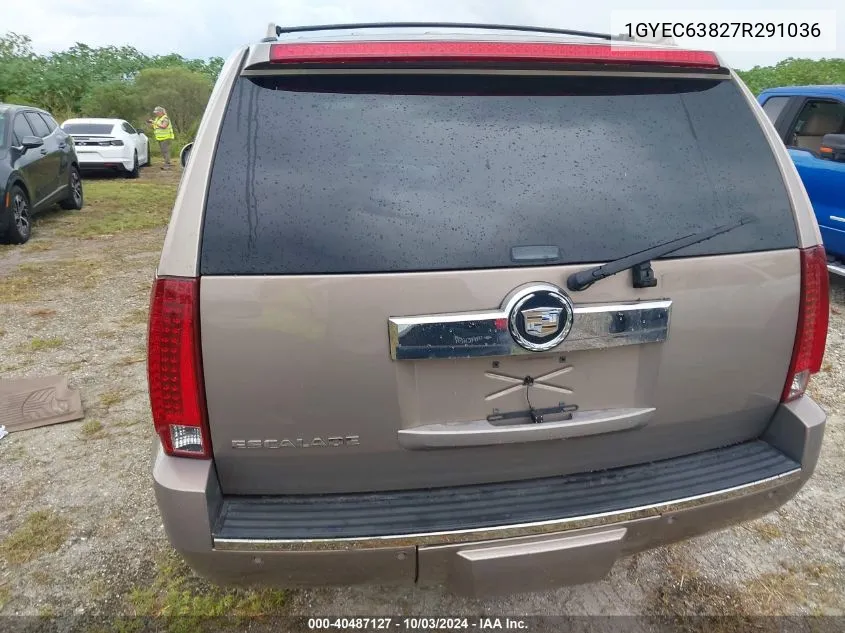 1GYEC63827R291036 2007 Cadillac Escalade Standard