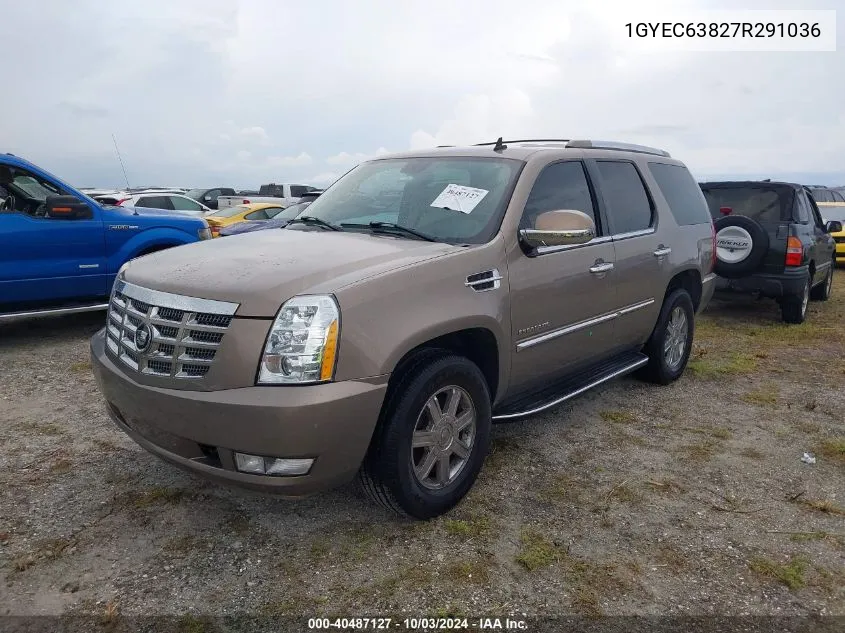 2007 Cadillac Escalade Standard VIN: 1GYEC63827R291036 Lot: 40487127