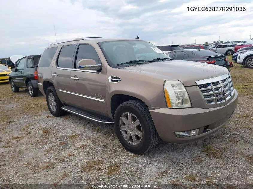 2007 Cadillac Escalade Standard VIN: 1GYEC63827R291036 Lot: 40487127