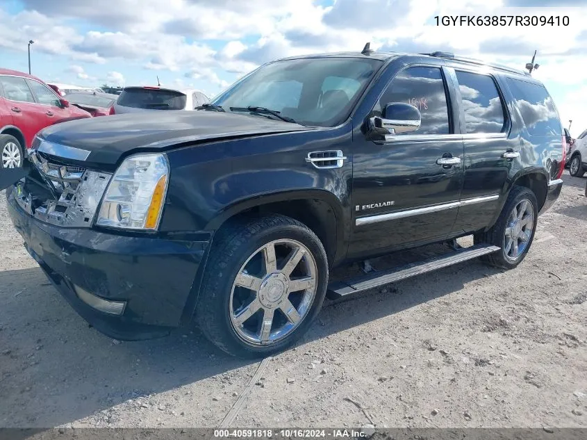 2007 Cadillac Escalade Standard VIN: 1GYFK63857R309410 Lot: 40591818