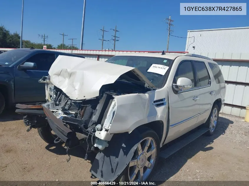 2007 Cadillac Escalade Standard VIN: 1GYEC638X7R427865 Lot: 40656429