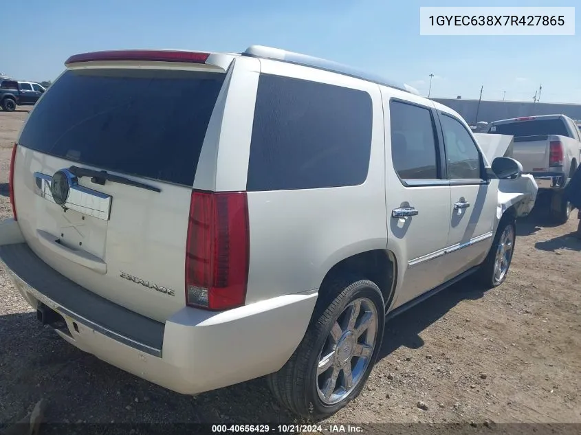 2007 Cadillac Escalade Standard VIN: 1GYEC638X7R427865 Lot: 40656429