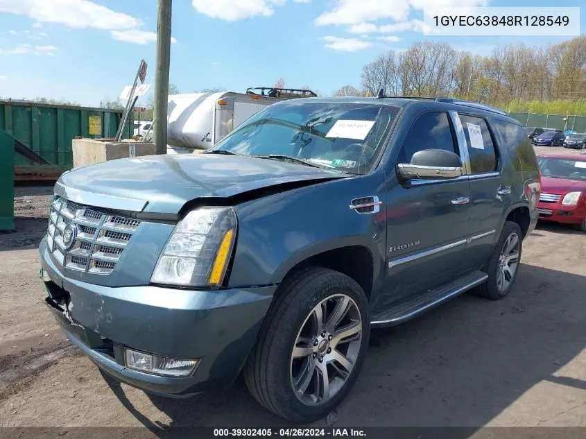 2008 Cadillac Escalade Standard VIN: 1GYEC63848R128549 Lot: 39302405