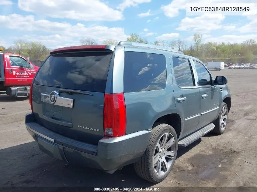 2008 Cadillac Escalade Standard VIN: 1GYEC63848R128549 Lot: 39302405