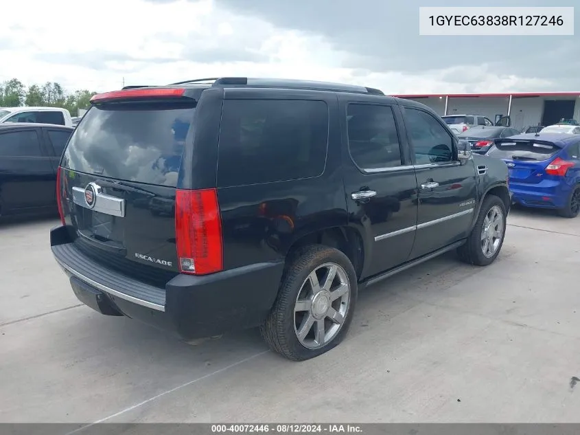 1GYEC63838R127246 2008 Cadillac Escalade Standard