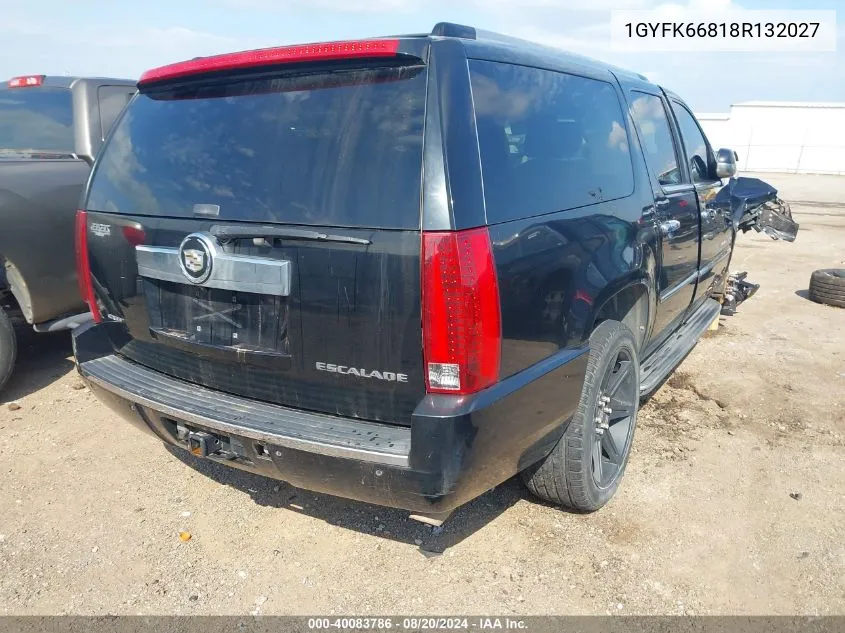 1GYFK66818R132027 2008 Cadillac Escalade Esv Standard