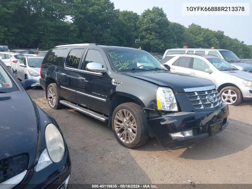 1GYFK66888R213378 2008 Cadillac Escalade Esv Standard