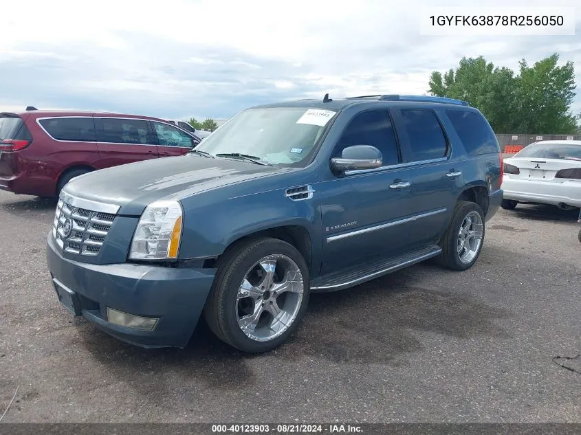 2008 Cadillac Escalade Standard VIN: 1GYFK63878R256050 Lot: 40123903