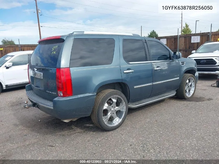 2008 Cadillac Escalade Standard VIN: 1GYFK63878R256050 Lot: 40123903