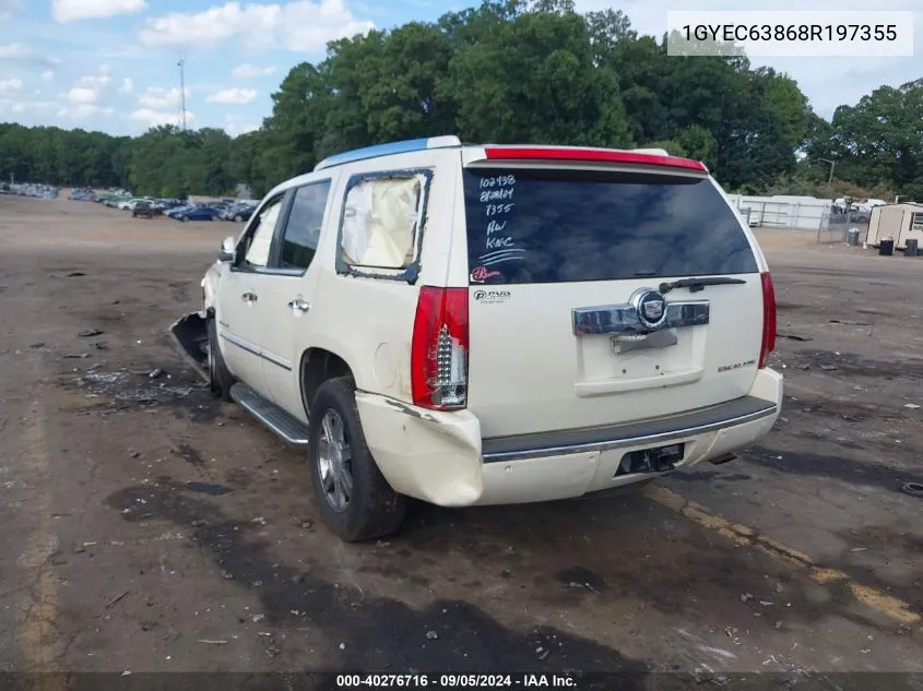 1GYEC63868R197355 2008 Cadillac Escalade Standard