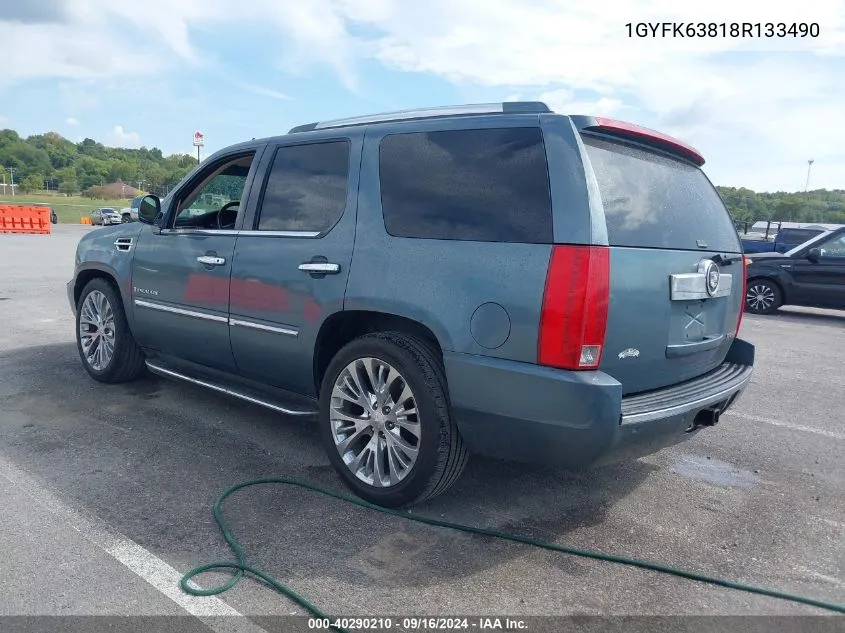 1GYFK63818R133490 2008 Cadillac Escalade Standard