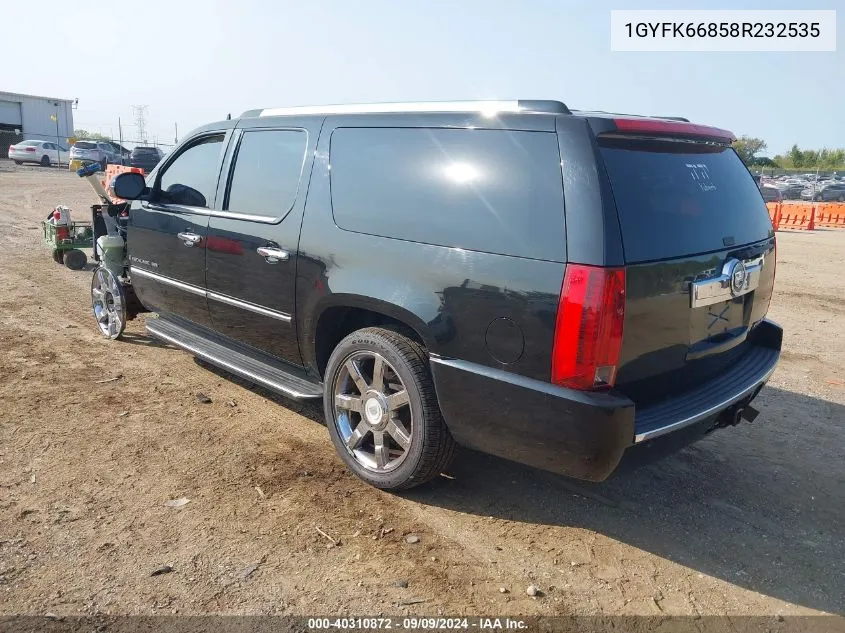 1GYFK66858R232535 2008 Cadillac Escalade Esv Standard